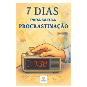 Capa E-Book 7 Dias para Sair da Procrastinação